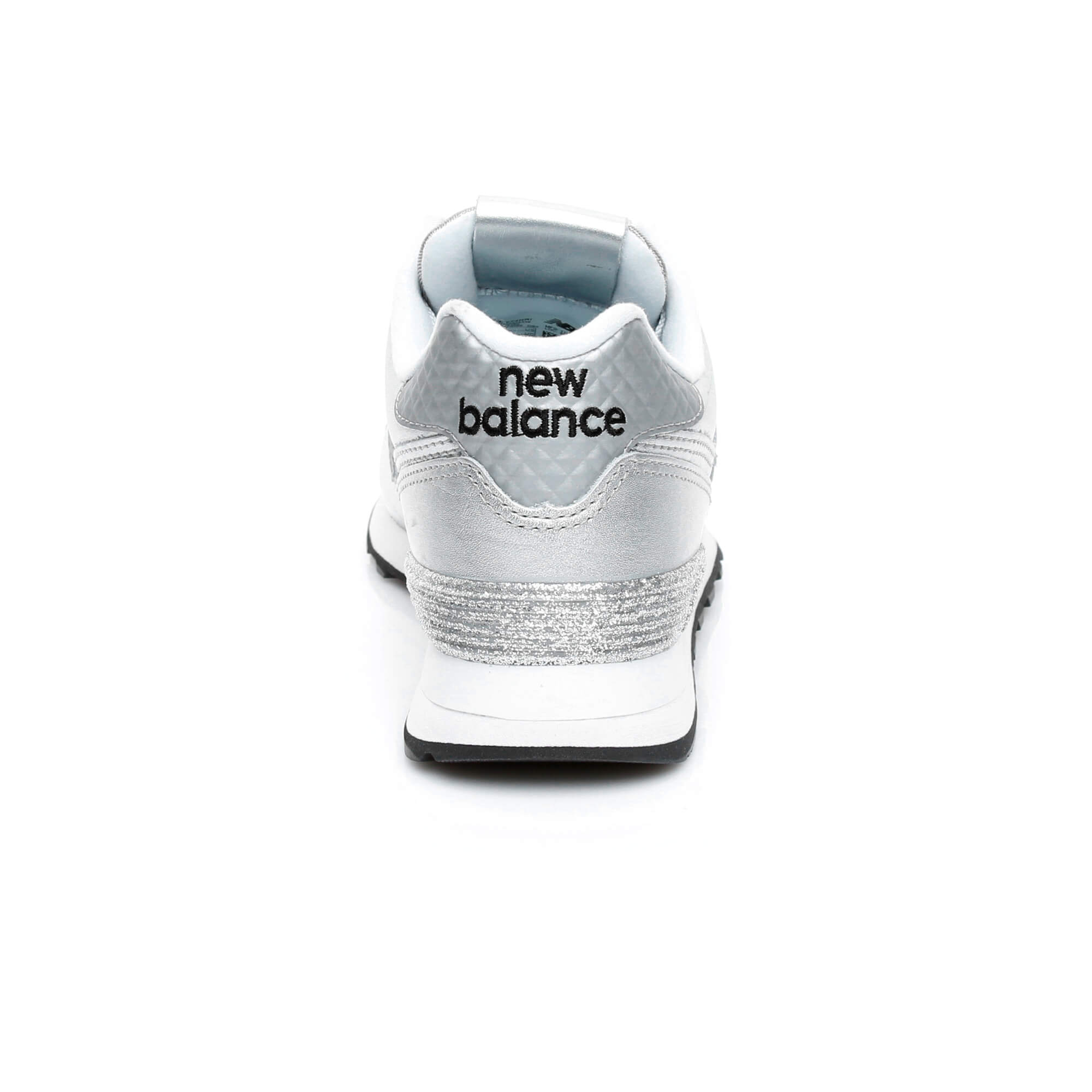 New Balance 576 Glitter Punk Kadın Gümüş Sneaker