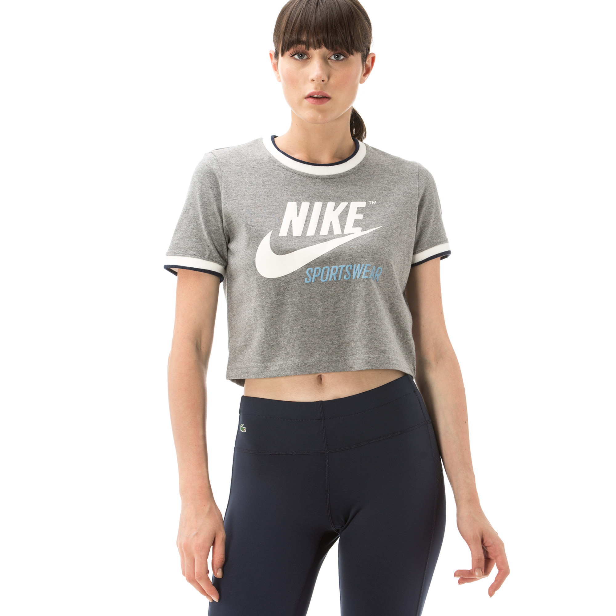 Nike Archive Kadin Gri Kisa Tisort Kadin T Shirt 3168780 Superstep