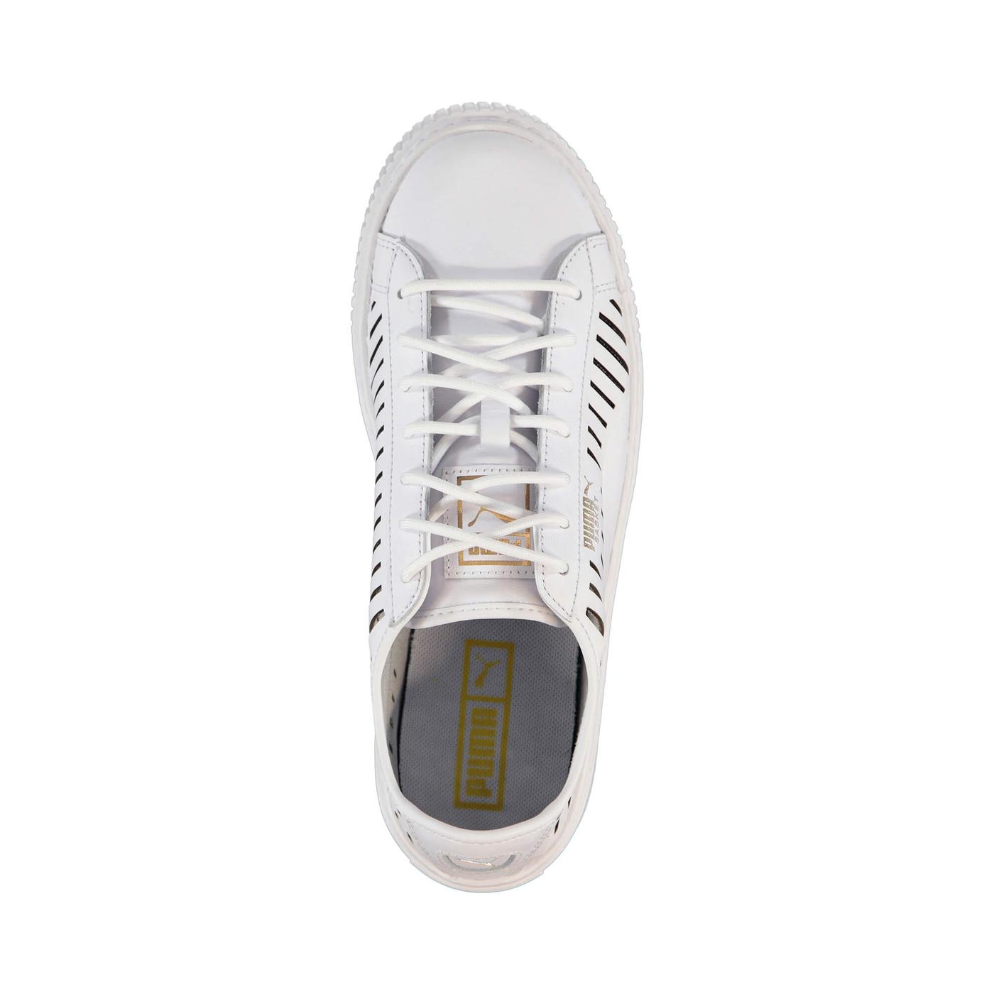 Puma Basket Platform Kadın Beyaz Spor Ayakkabı