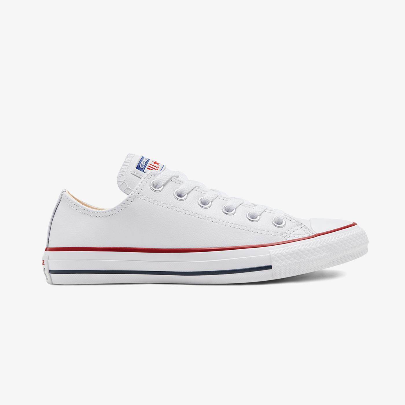 Converse Chuck Taylor All Star Unisex Beyaz Deri Sneaker