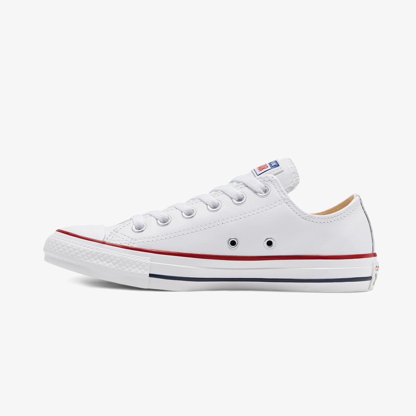 Converse Chuck Taylor All Star Unisex Beyaz Deri Sneaker
