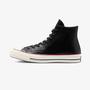 Converse Chuck 70 Premium Leather Hi Erkek Siyah Sneaker