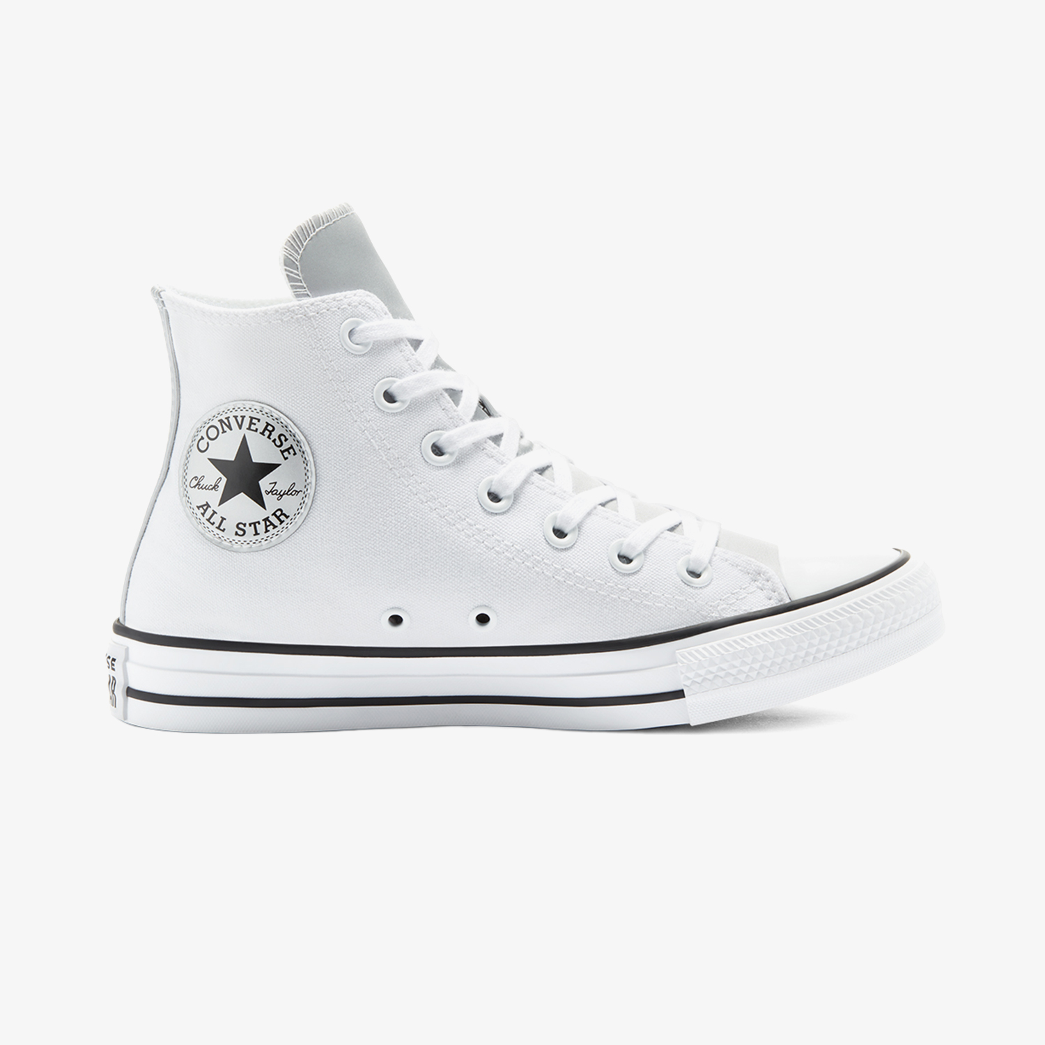 Converse Chuck Taylor All Star Mono Metal Hi Kadın Beyaz Sneaker