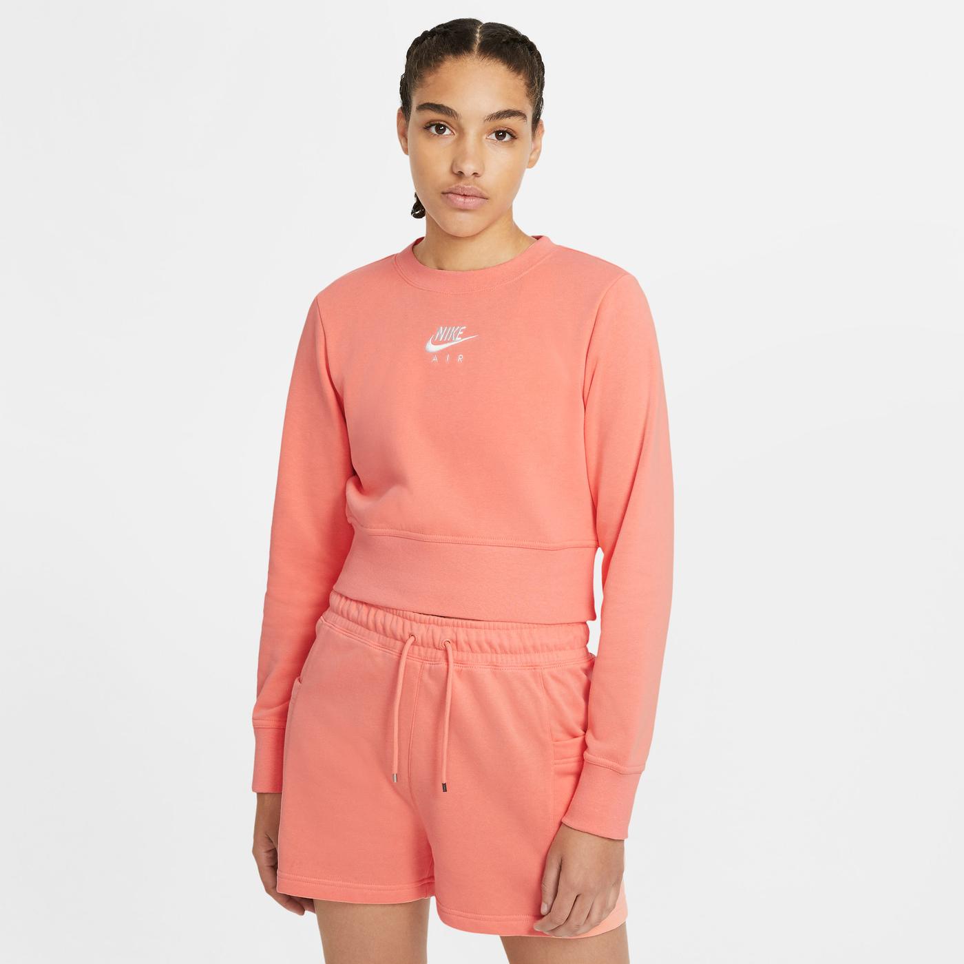 Nike Air Kadın Turuncu Sweatshirt