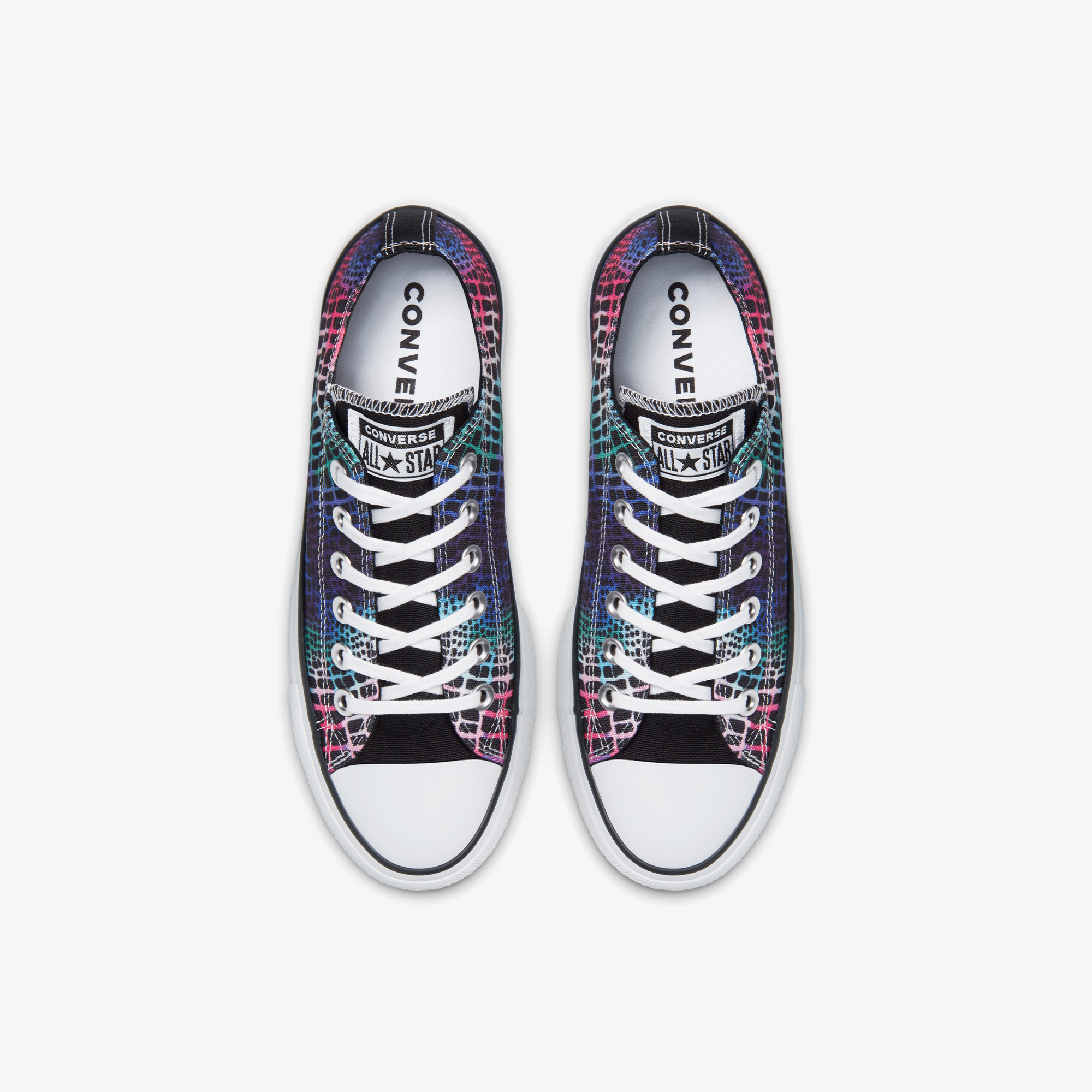 Converse Chuck Taylor All Star Lift Digital Daze Kadın Platform Renkli Sneaker