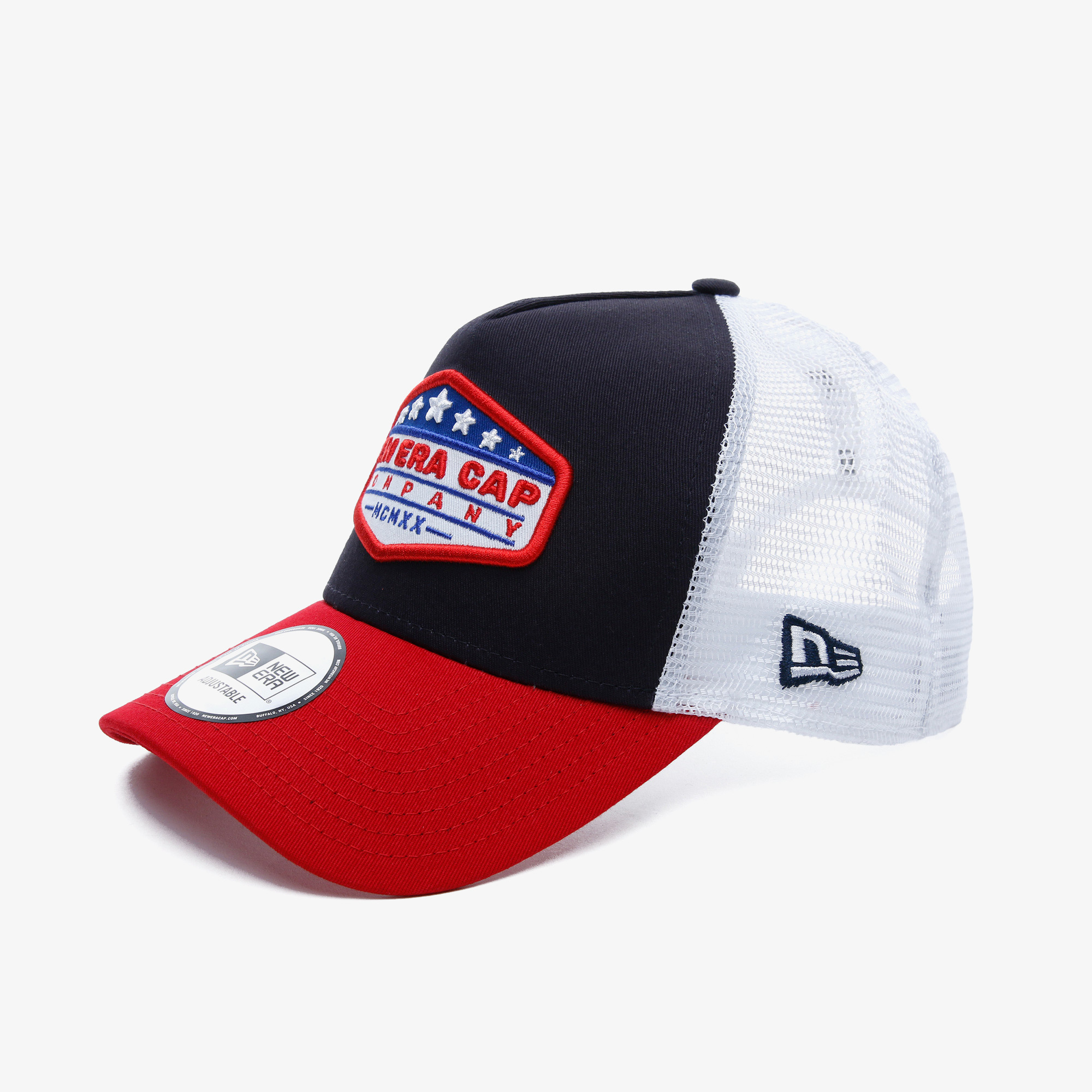 New Era Unisex Kırmızı-Siyah Şapka