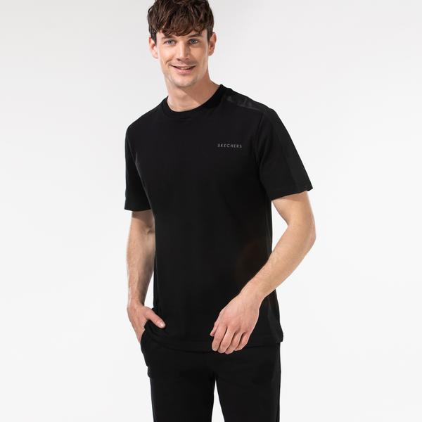 Skechers Graphic Erkek Siyah T-Shirt
