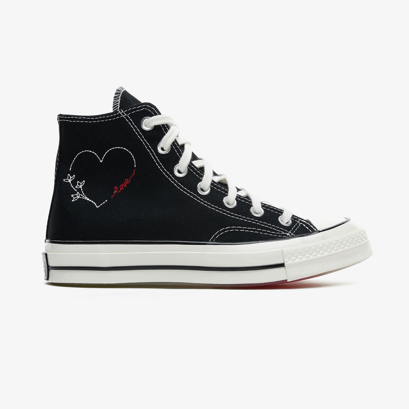 Converse Valentine's Day Chuck 70 Hi Unisex Siyah Sneaker