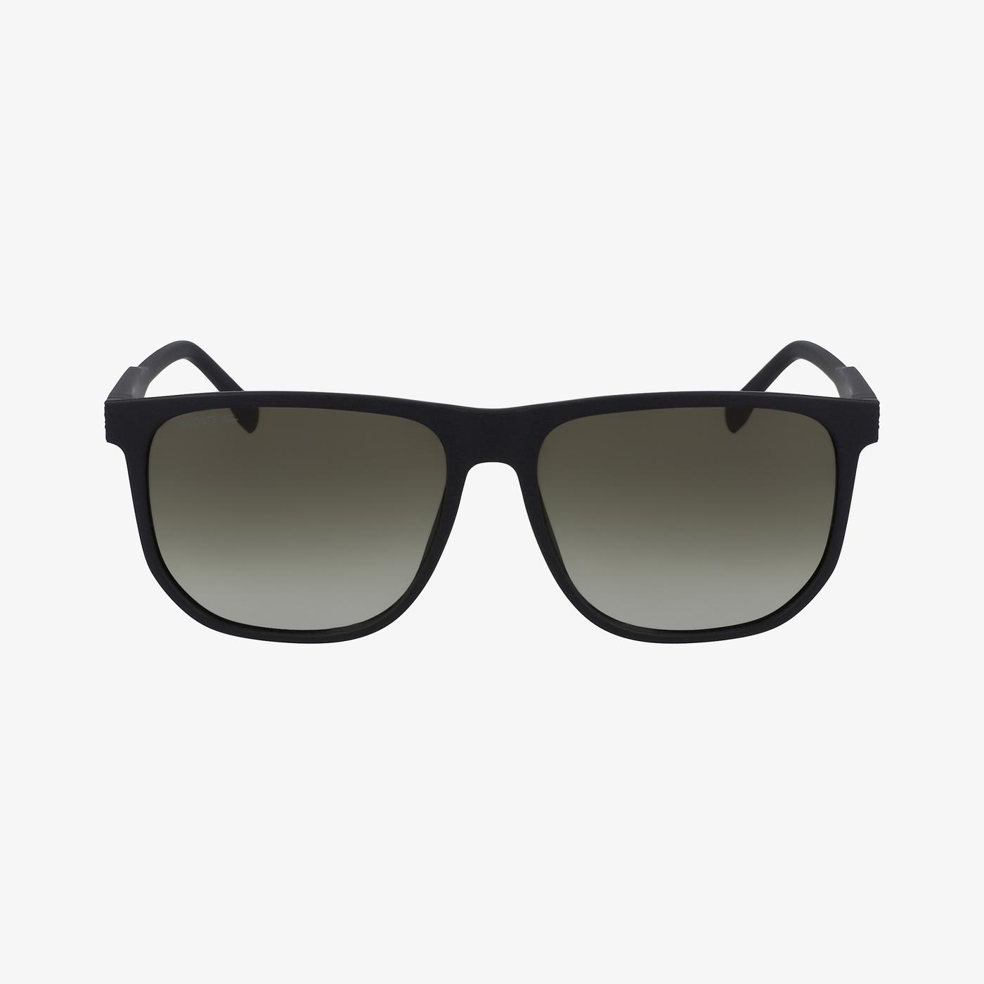 Lacoste Modified Rectangle Erkek Siyah Gözlük