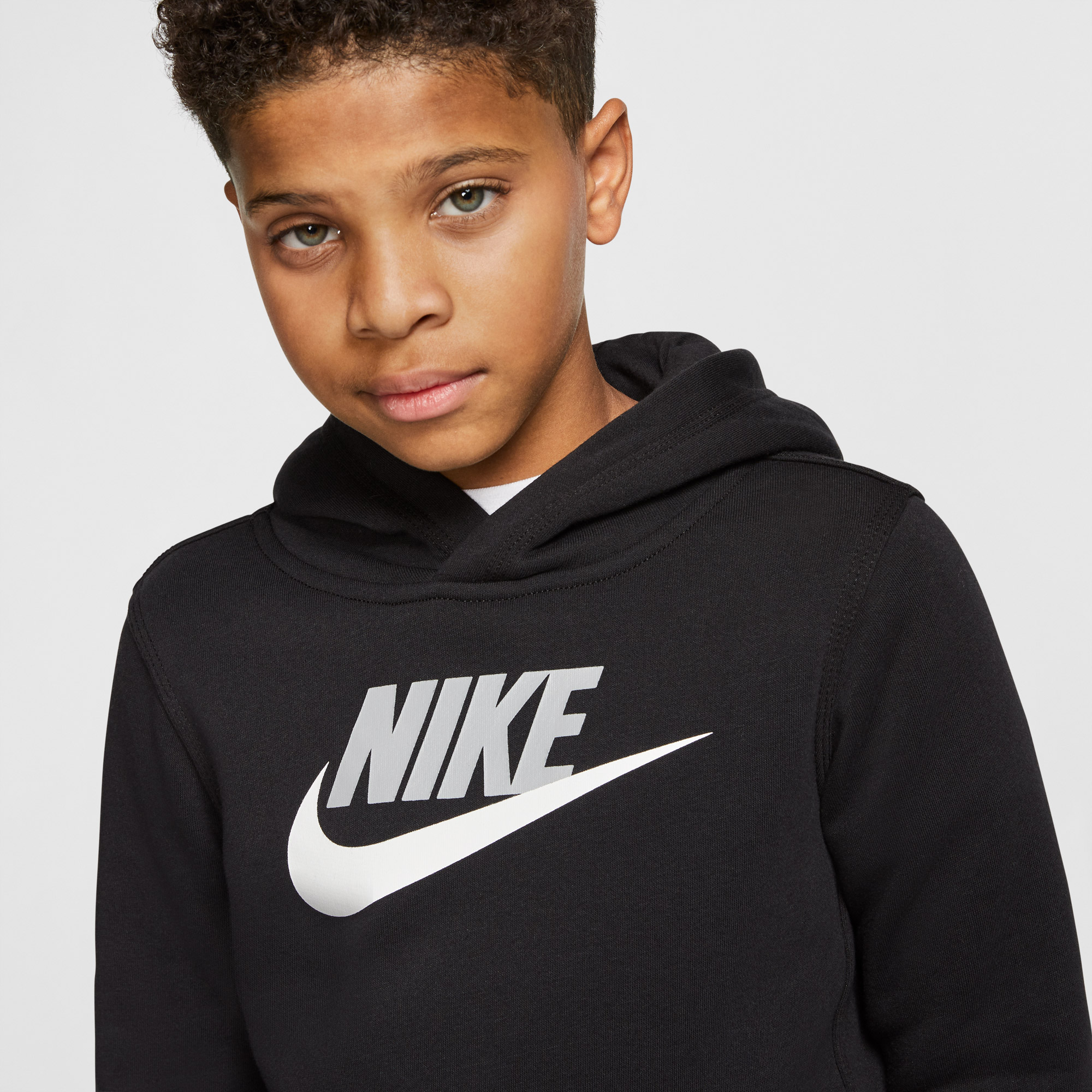 Nike Sportswear Club Fleece Çocuk Siyah Sweatshirt