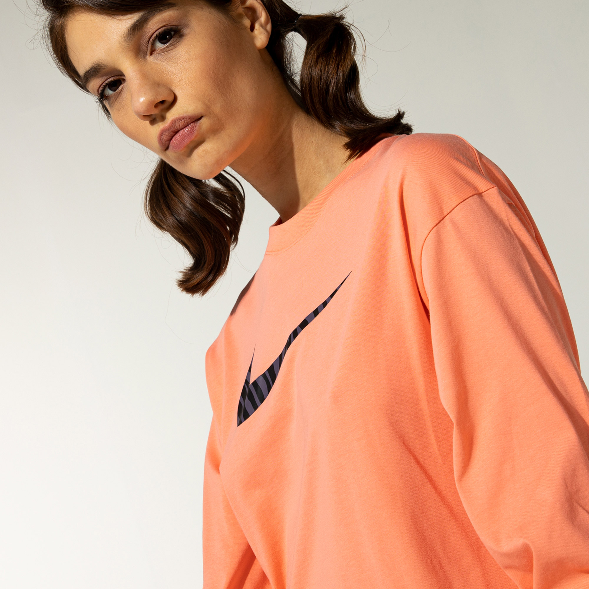 Nike Sportswear Kadın Turuncu Sweatshirt