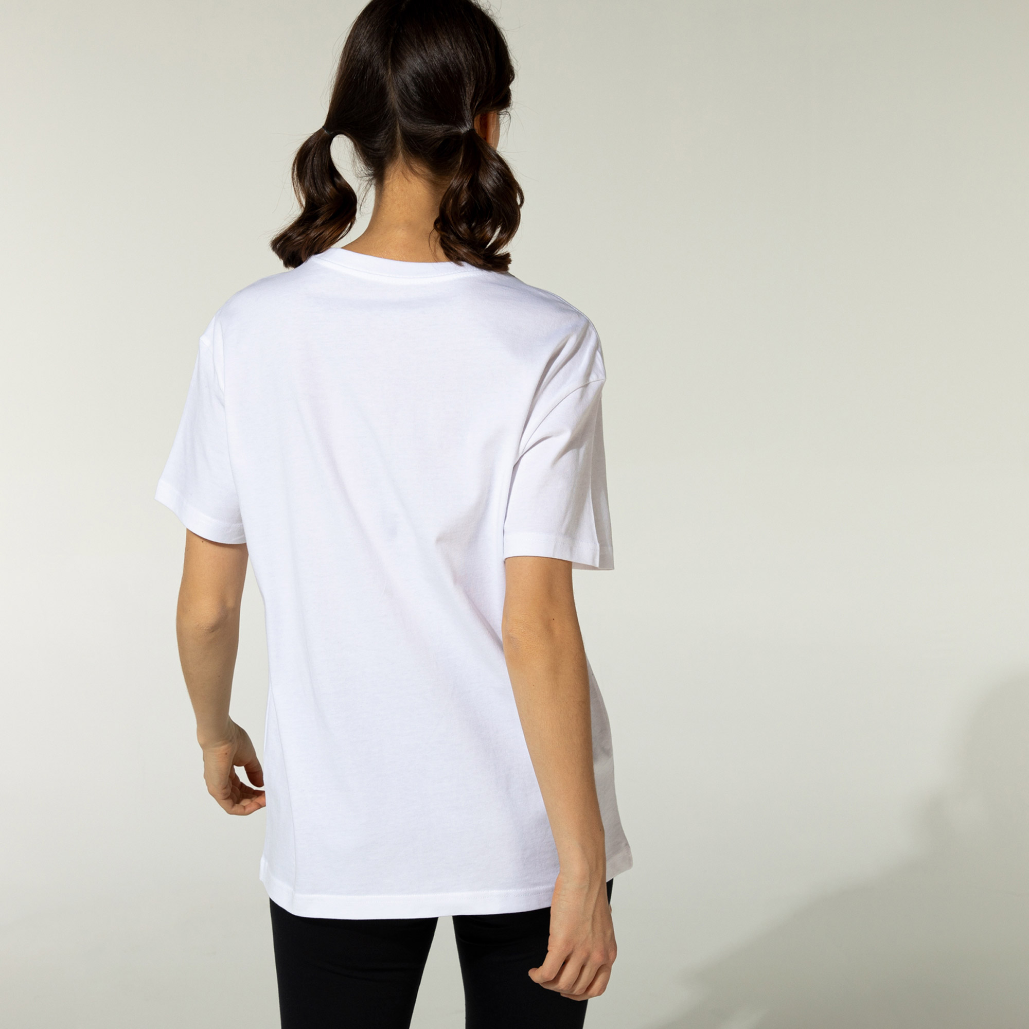 Nike Sportswear Swoosh Kadın Beyaz T-shirt