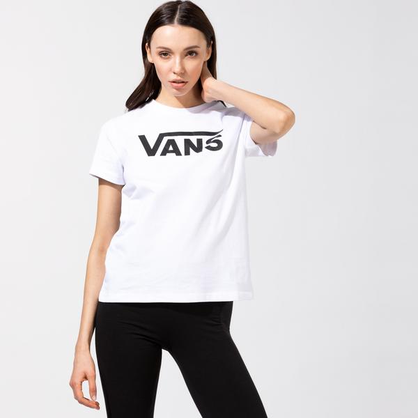 Vans Flying V Crew Kadın Beyaz T-Shirt