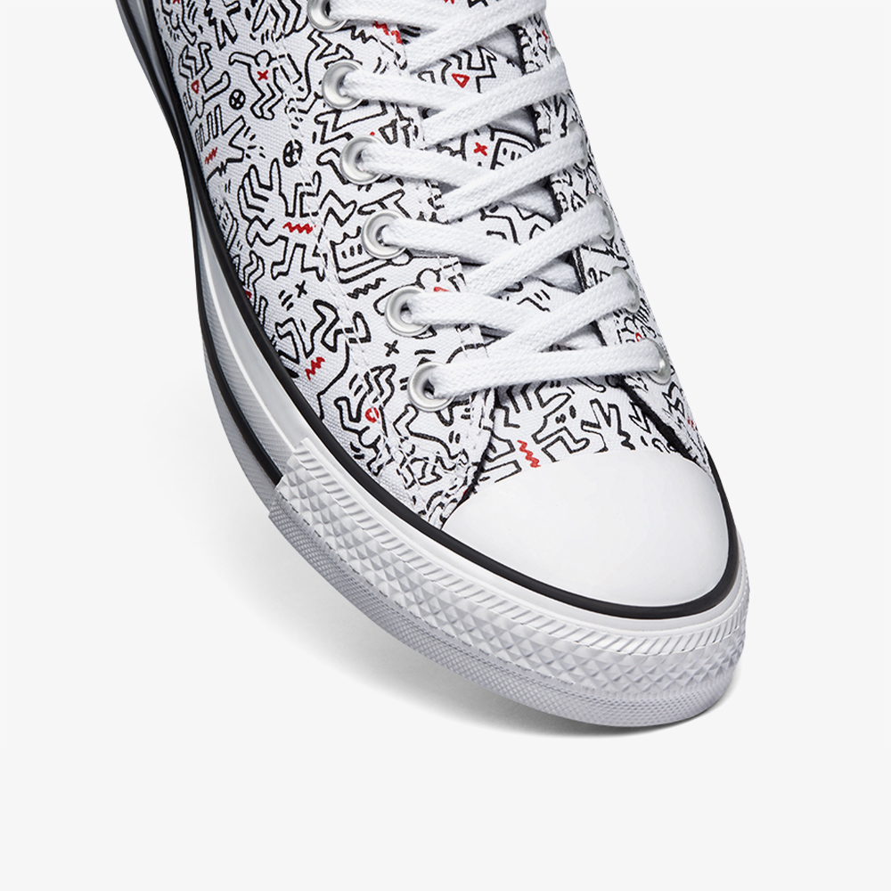 Converse x Keith Haring Chuck Taylor All Star Ox Unisex Beyaz Sneaker