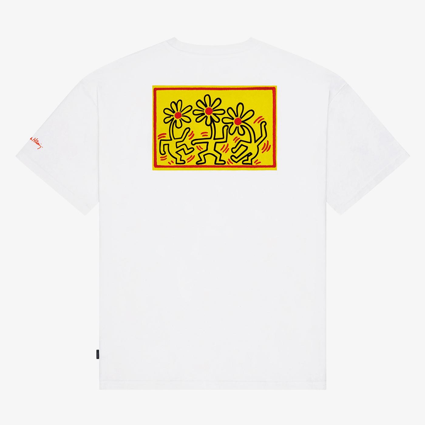 Converse x Keith Haring Elevated Graphic Unisex Beyaz T-Shirt