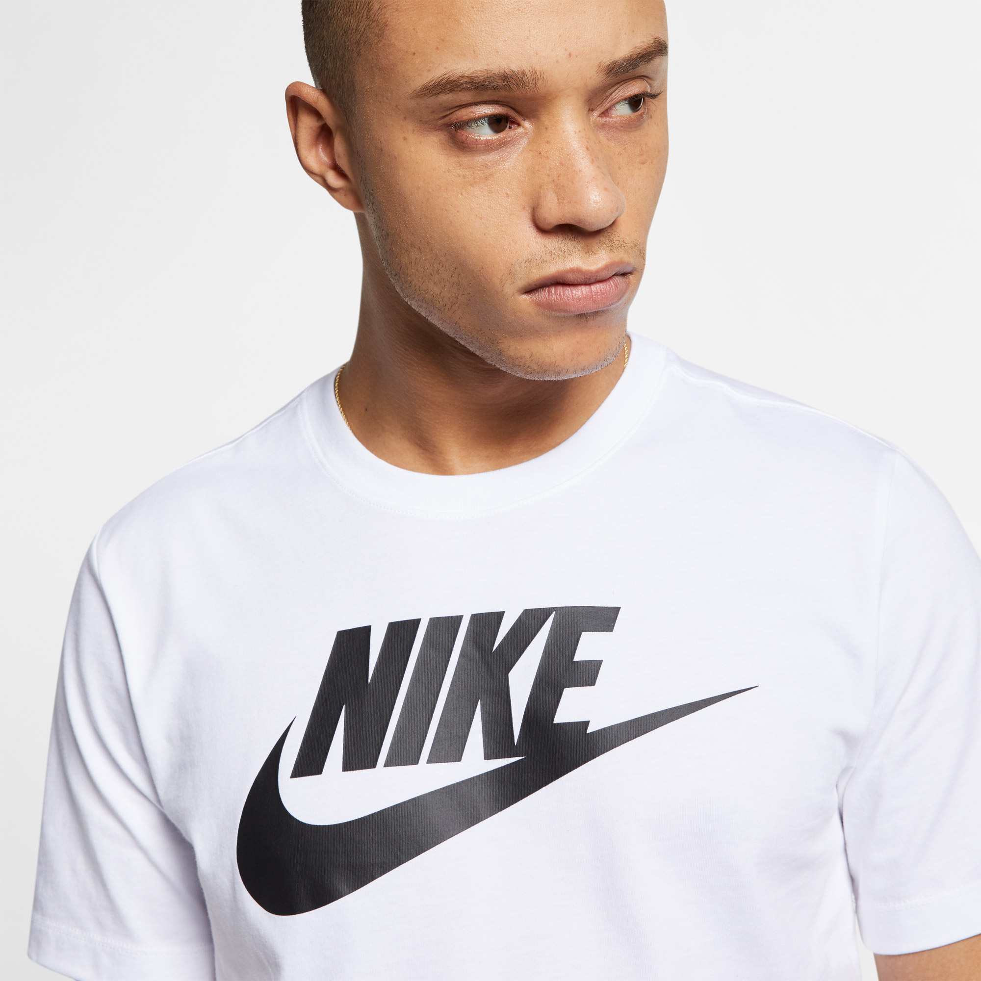 Nike Icon Futura Erkek Beyaz T-Shirt