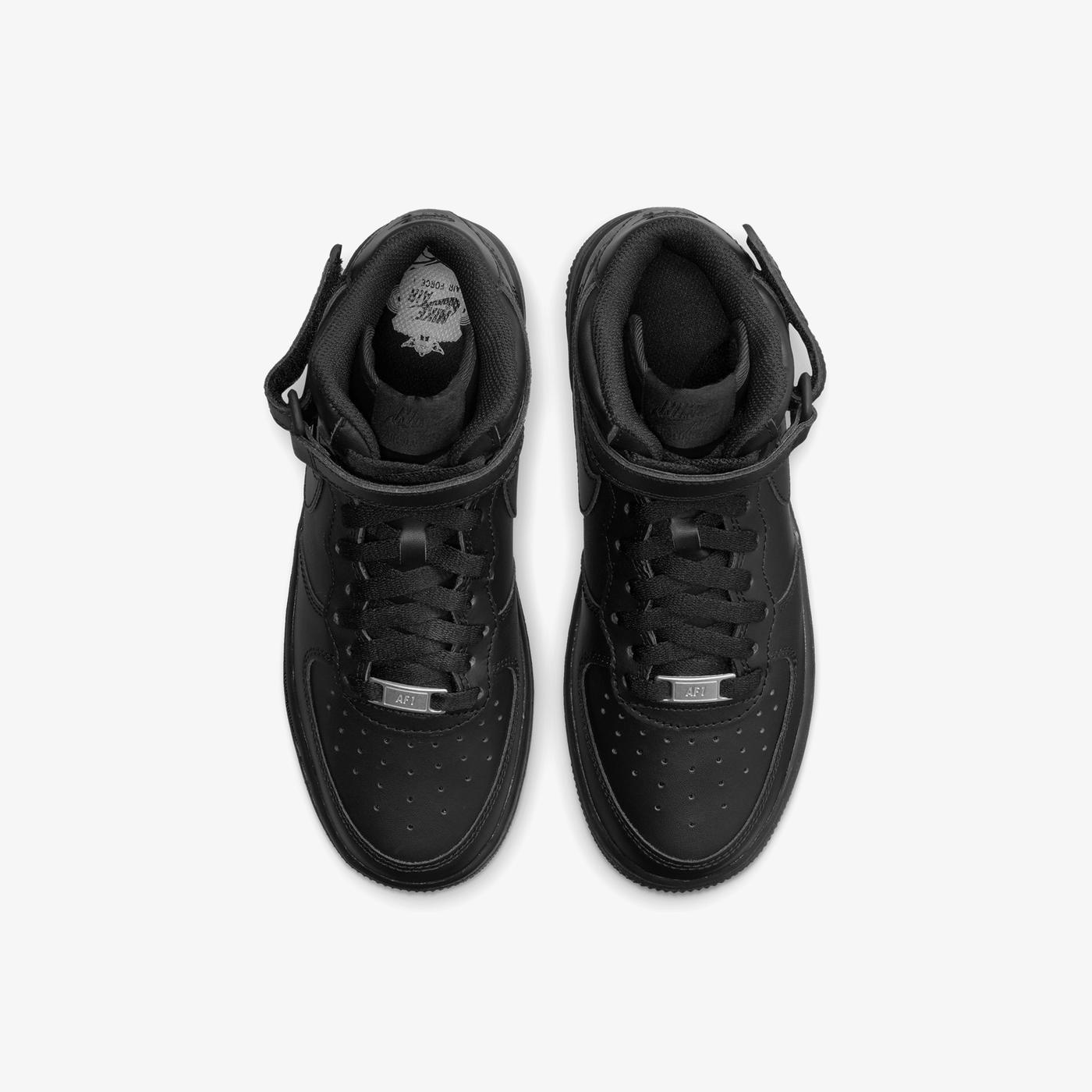 Nike Air Force 1 Mid LE Kadın Siyah Spor Ayakkabı