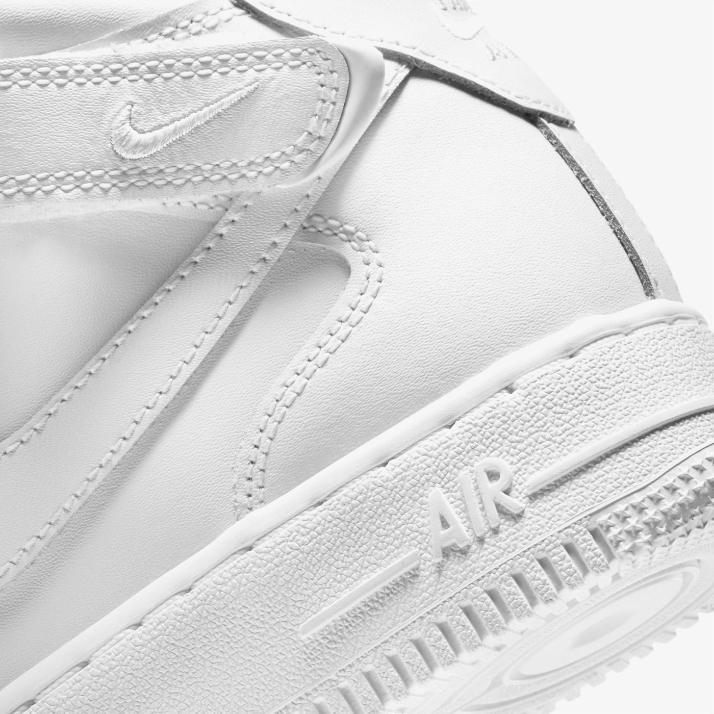 Nike Air Force 1 Mid LE Kadın Beyaz Spor Ayakkabı
