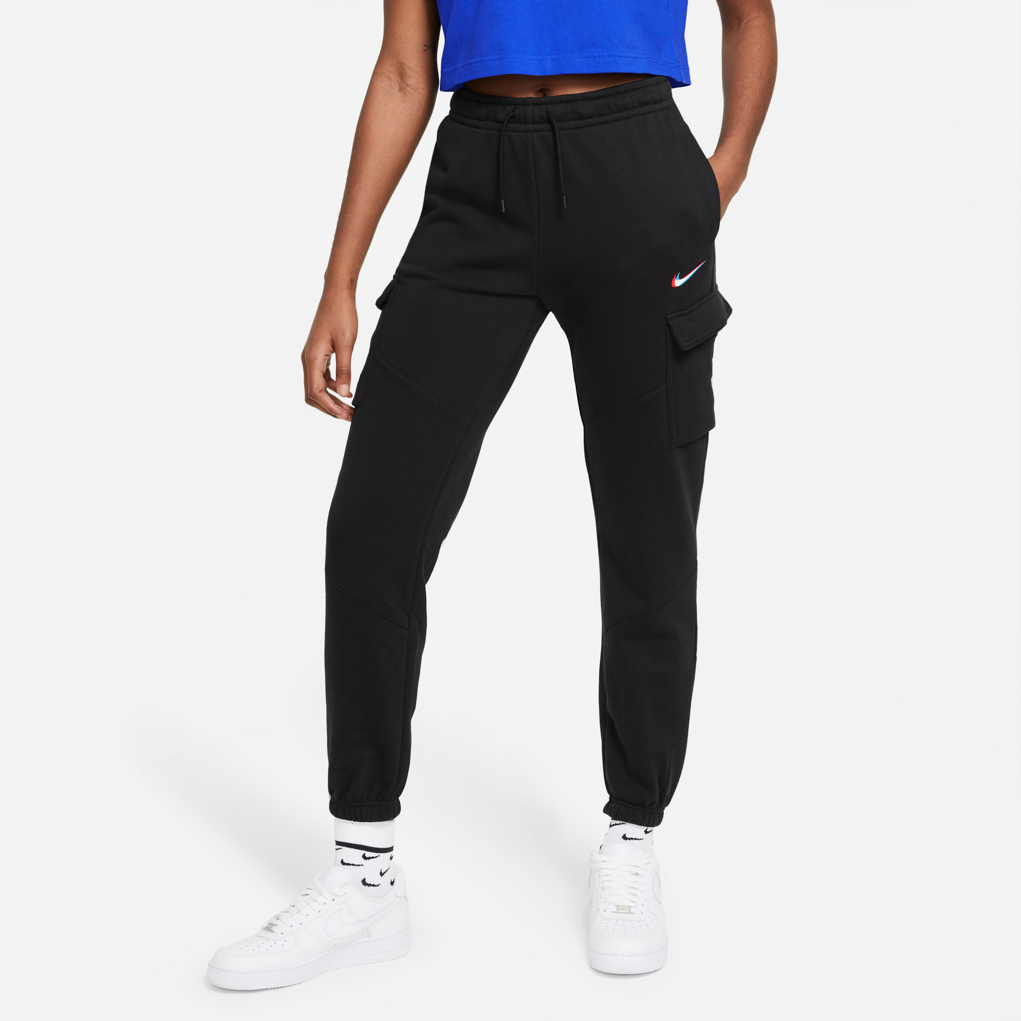 Nike Sportswear Kadın Siyah Kargo Eşofman Altı
