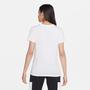 Nike Sportswear Essntl Crew Lbr Kadın Beyaz T-Shirt