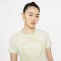 Nike W Nsw Tee Icon Clash Kadın Sarı T-Shirt