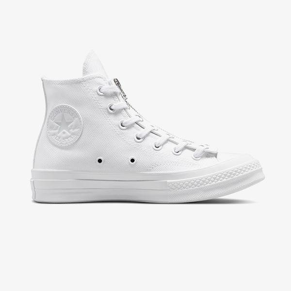 Converse Chuck 70 Zip Hi Kadin Beyaz Sneaker