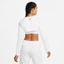 Nike Sportswear Crop Prnt Kadın Beyaz T-Shirt