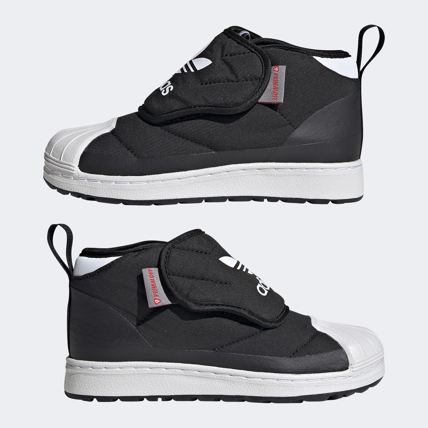 adidas Superstar 360 Boot Çocuk Siyah Spor Ayakkabı