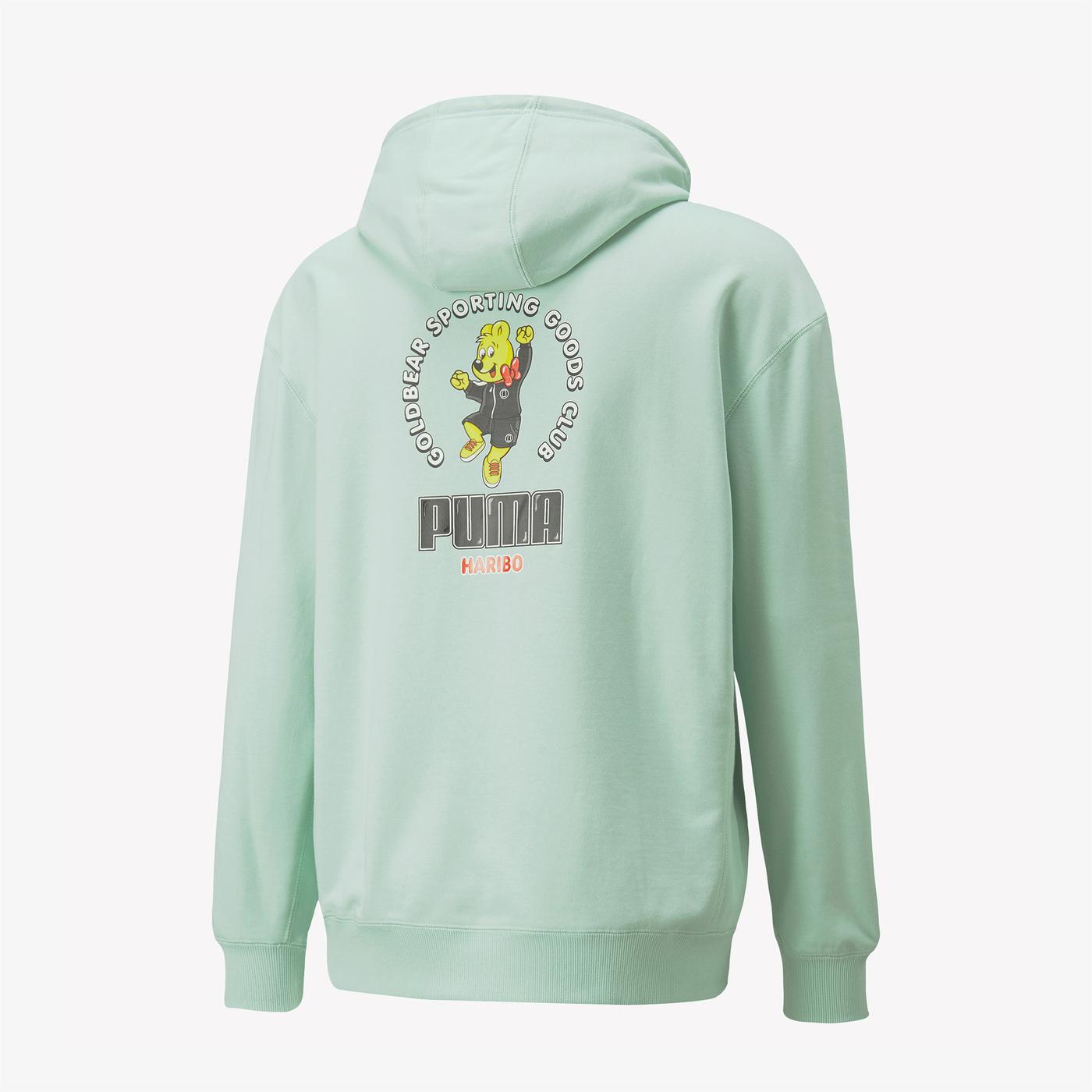 Puma X Haribo Unisex Yeşil Sweatshirt