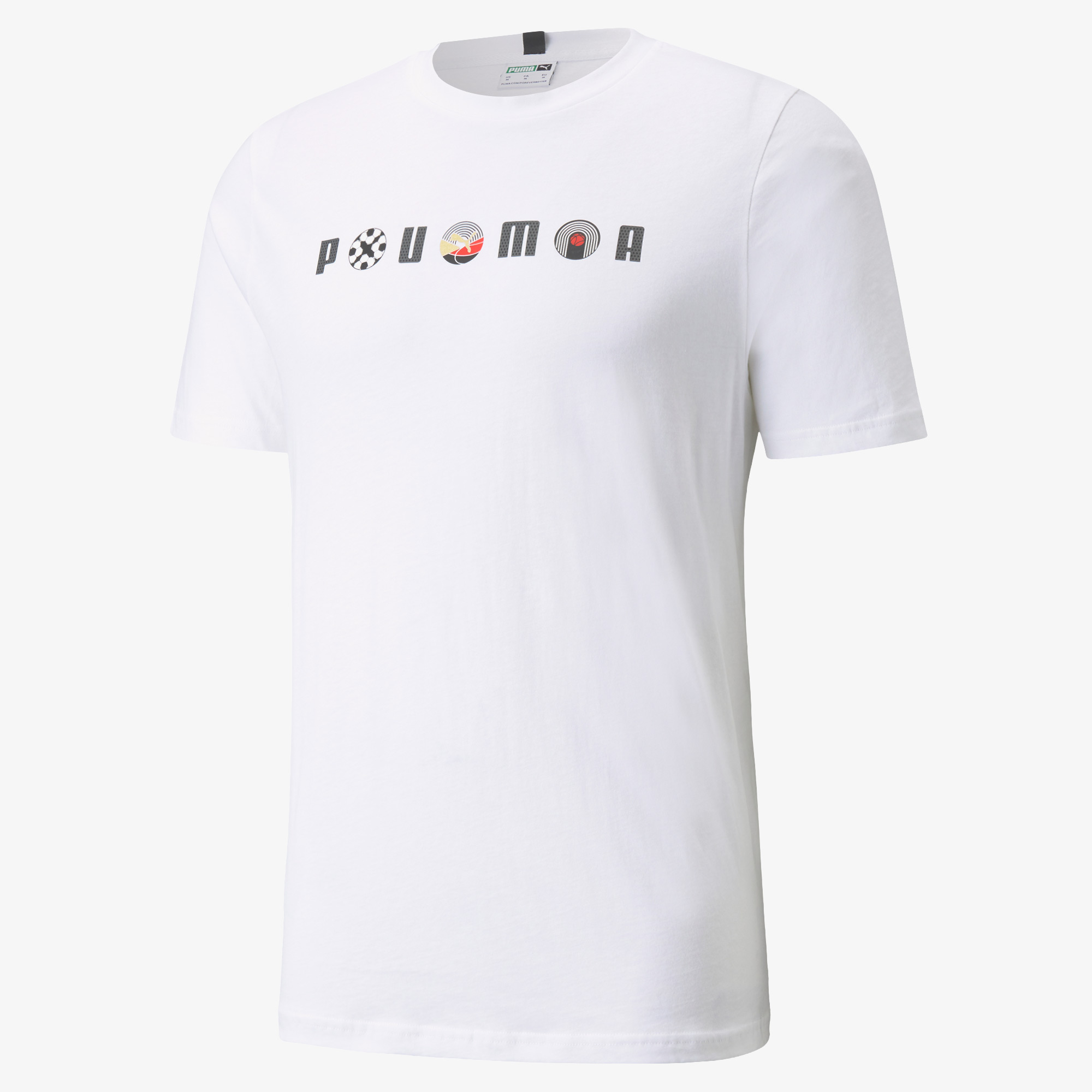 Puma AS Erkek Beyaz T-Shirt
