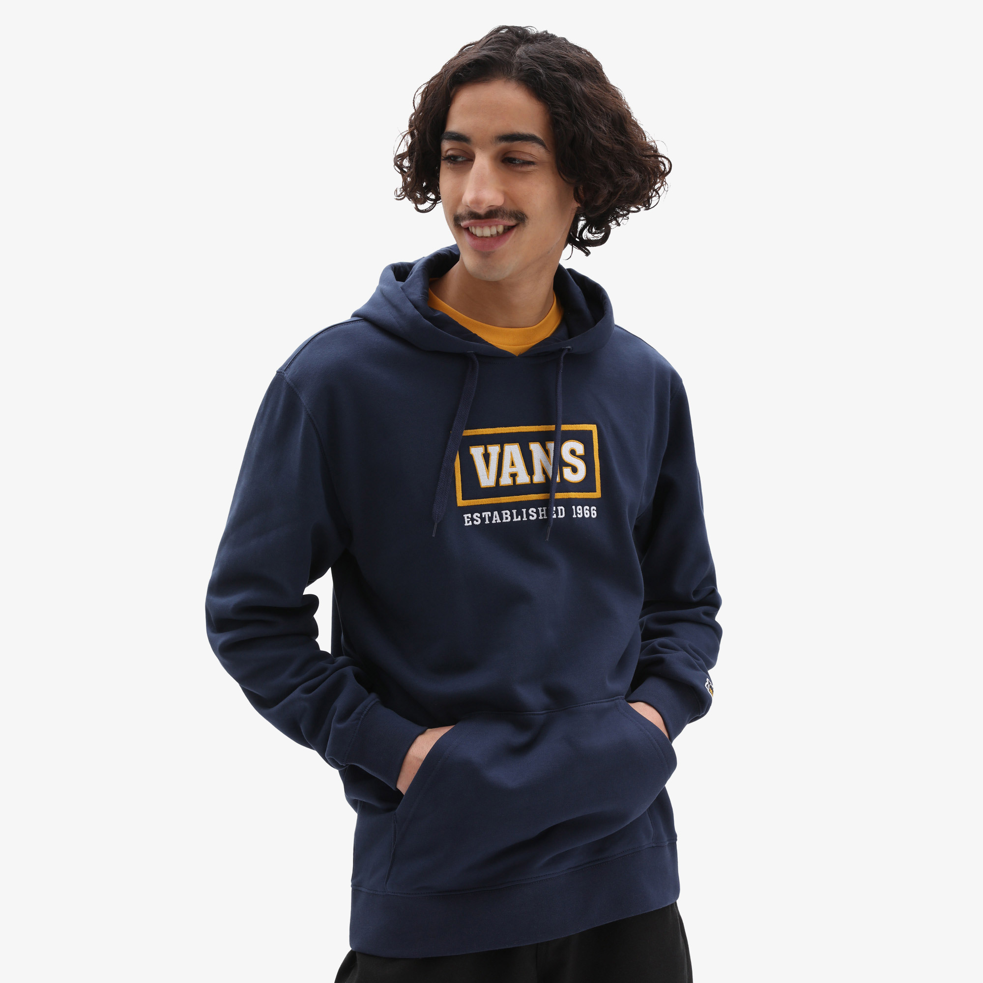 Vans Take A Stand Erkek Mavi Sweatshirt
