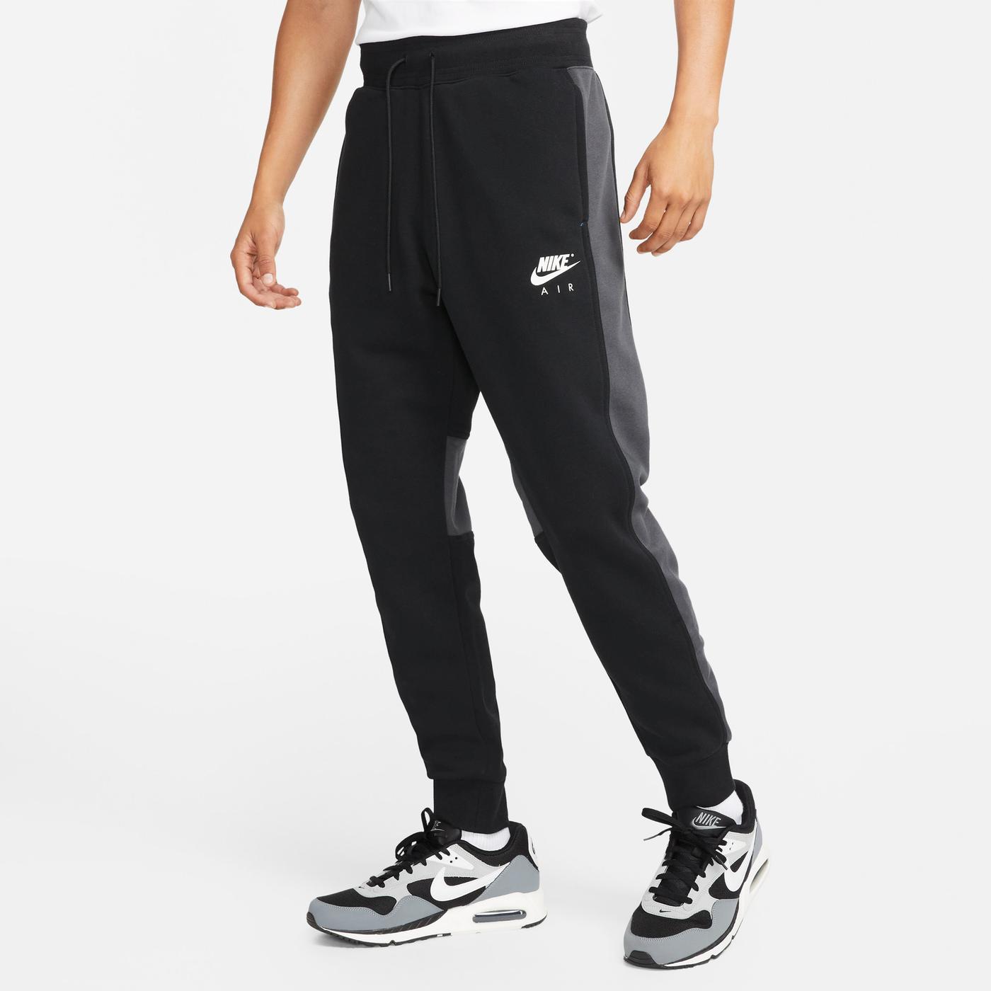 Nike Air Fleece Erkek Siyah Eşofman Altı