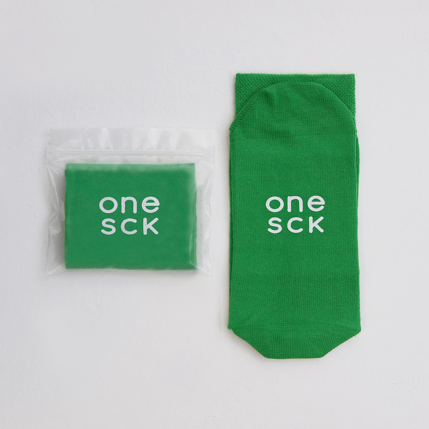ONESCK Emerald Green One Unisex Yeşil Çorap