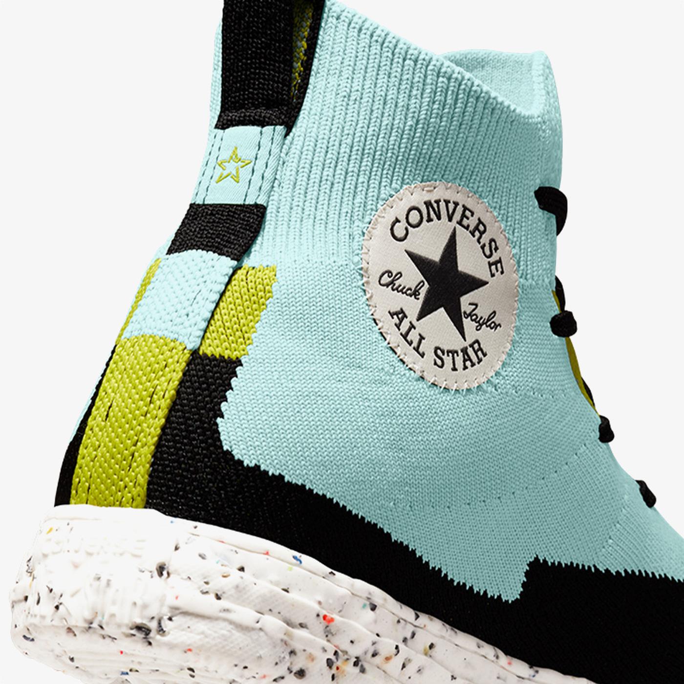 Converse Chuck Taylor All Star Crater Knit High Unisex Mavi Sneaker