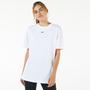 Nike Sportswear Essential Kadın Beyaz Oversize T-Shirt