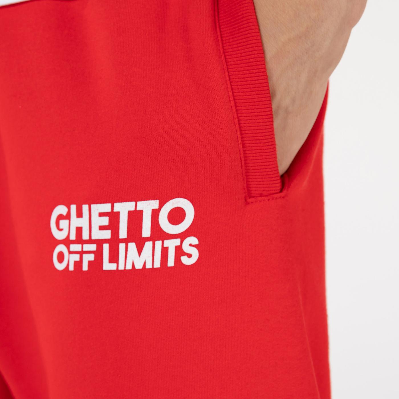 Ghetto Off Limits Paisley Jogger Unisex Kırmızı Eşofman Altı