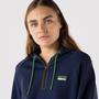 Lacoste Sport Kadın Regular Fit Kapüşonlu Lacivert Sweatshirt