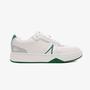 Lacoste L001 Erkek Deri Beyaz - Yeşil Spor Ayakkabı