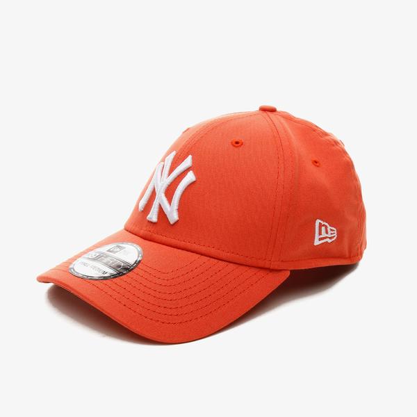 New Era New York Yankees League Essential Orange 39Thirty Unisex Kırmızı Şapka