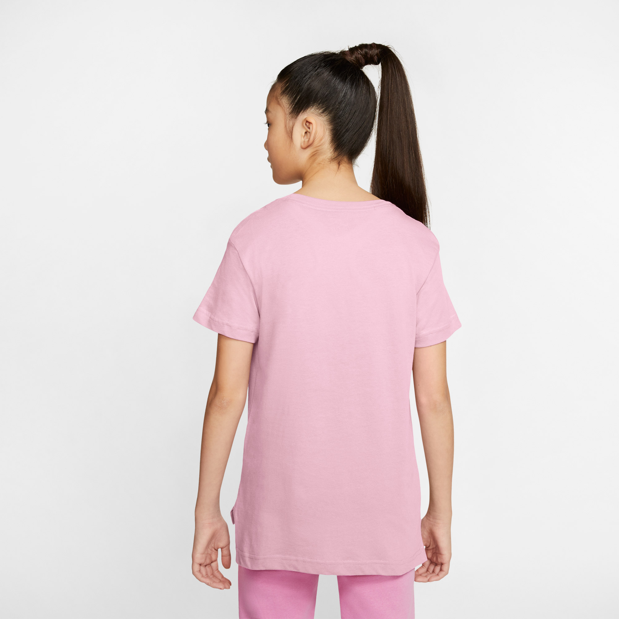 Nike Sportswear Basic Futura Çocuk Pembe T-Shirt