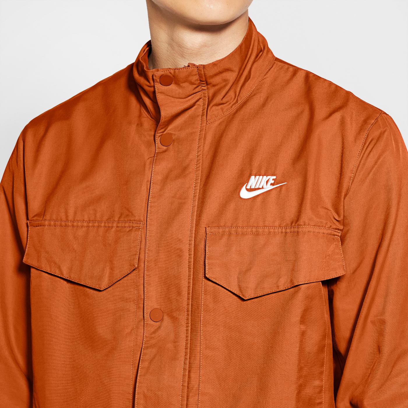 Nike Sportswear M65 Erkek Turuncu Ceket