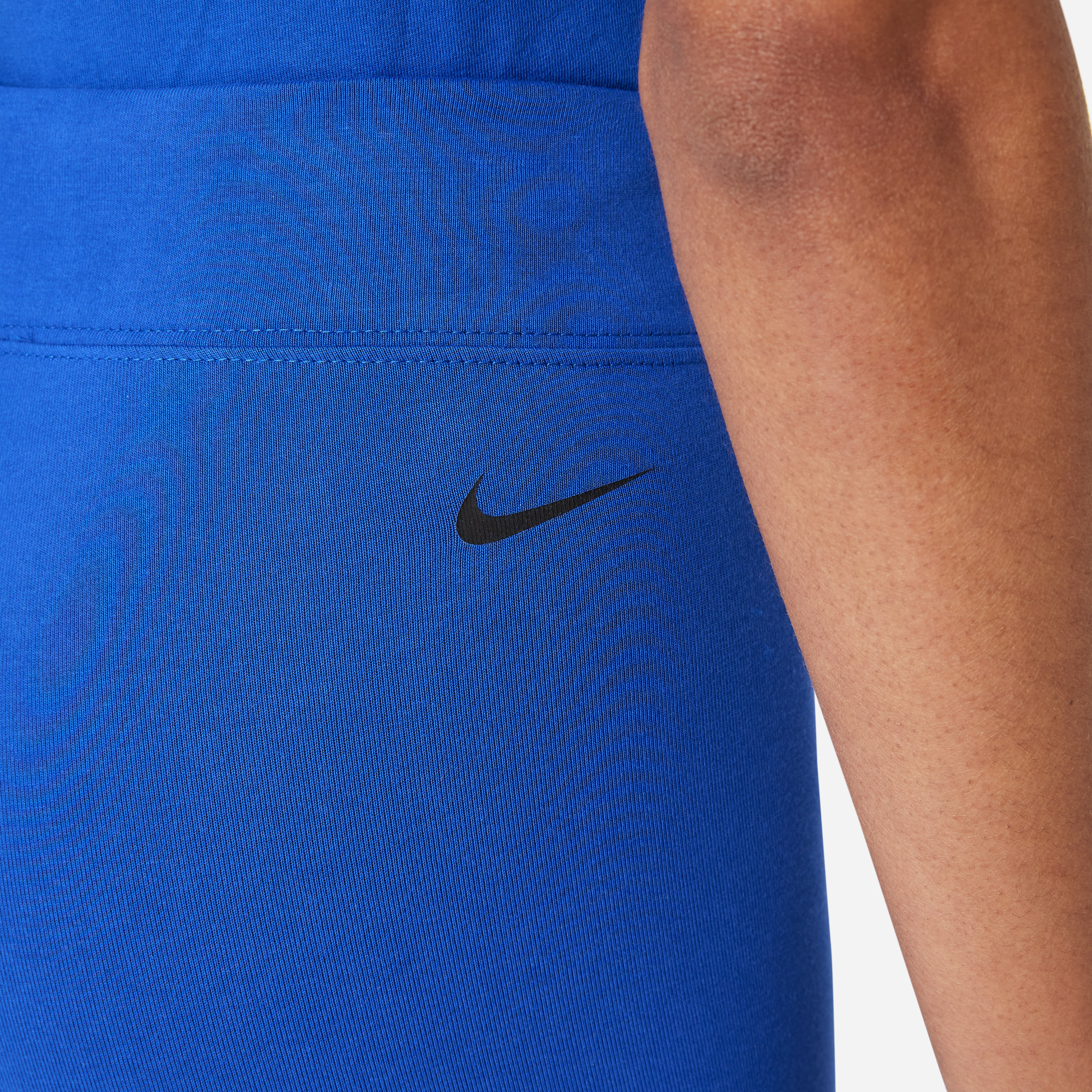 Nike Sportswear Essential Prnt Kadın Mavi Tayt