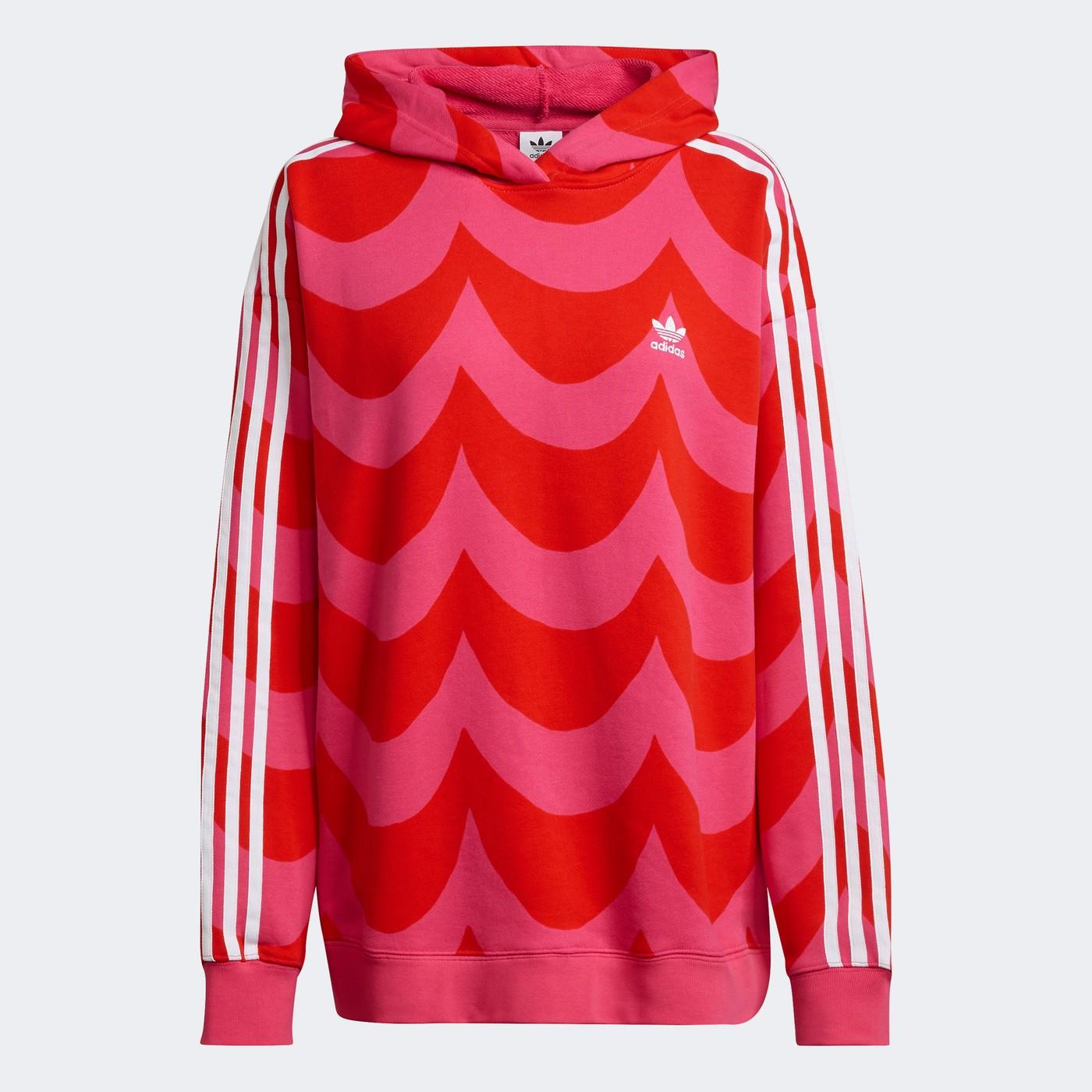 adidas Marimekko Kadın Kırmızı Sweatshirt