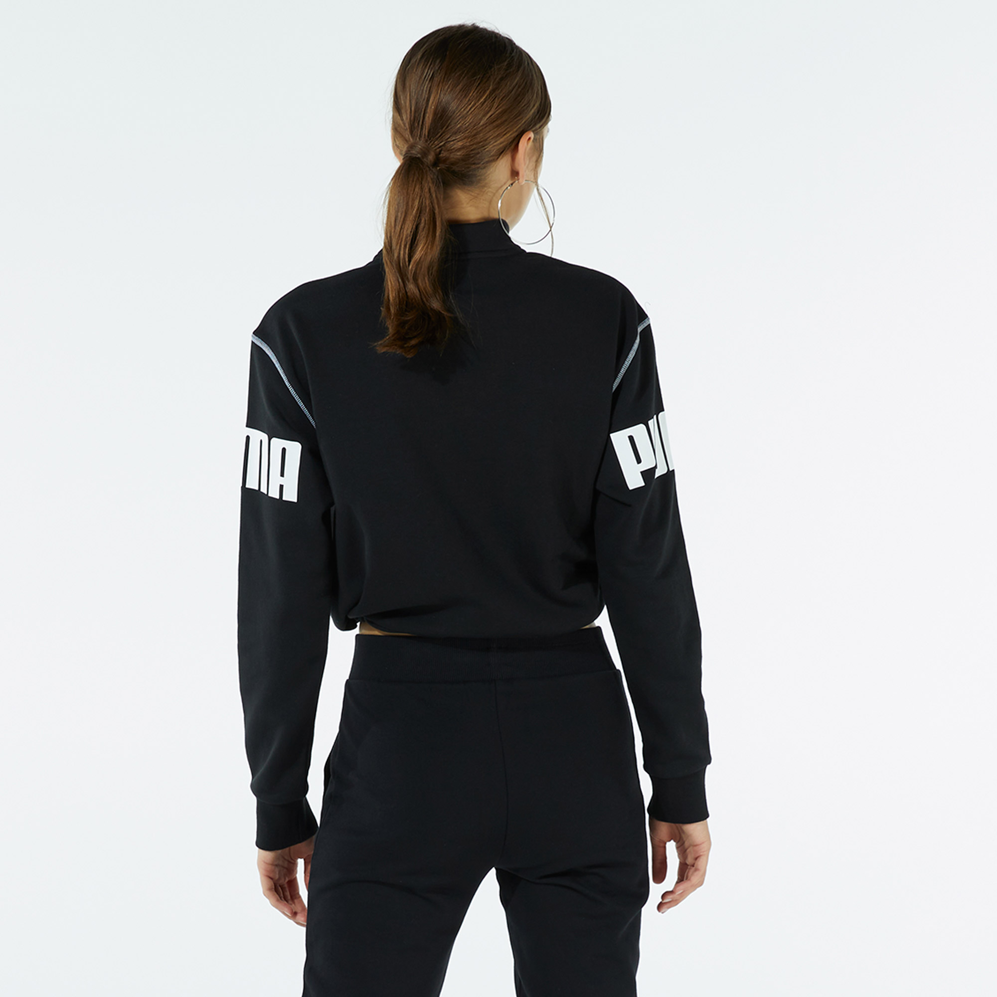 Puma Power Kadın Siyah Sweatshirt