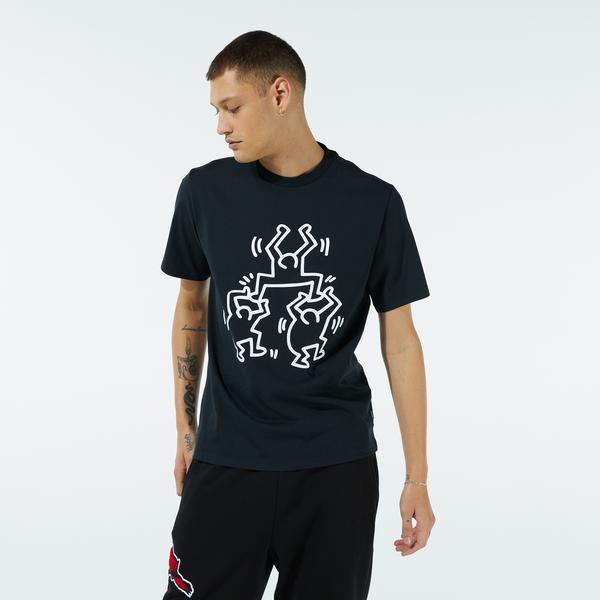 Converse x Keith Haring Graphic Erkek Siyah T-Shirt