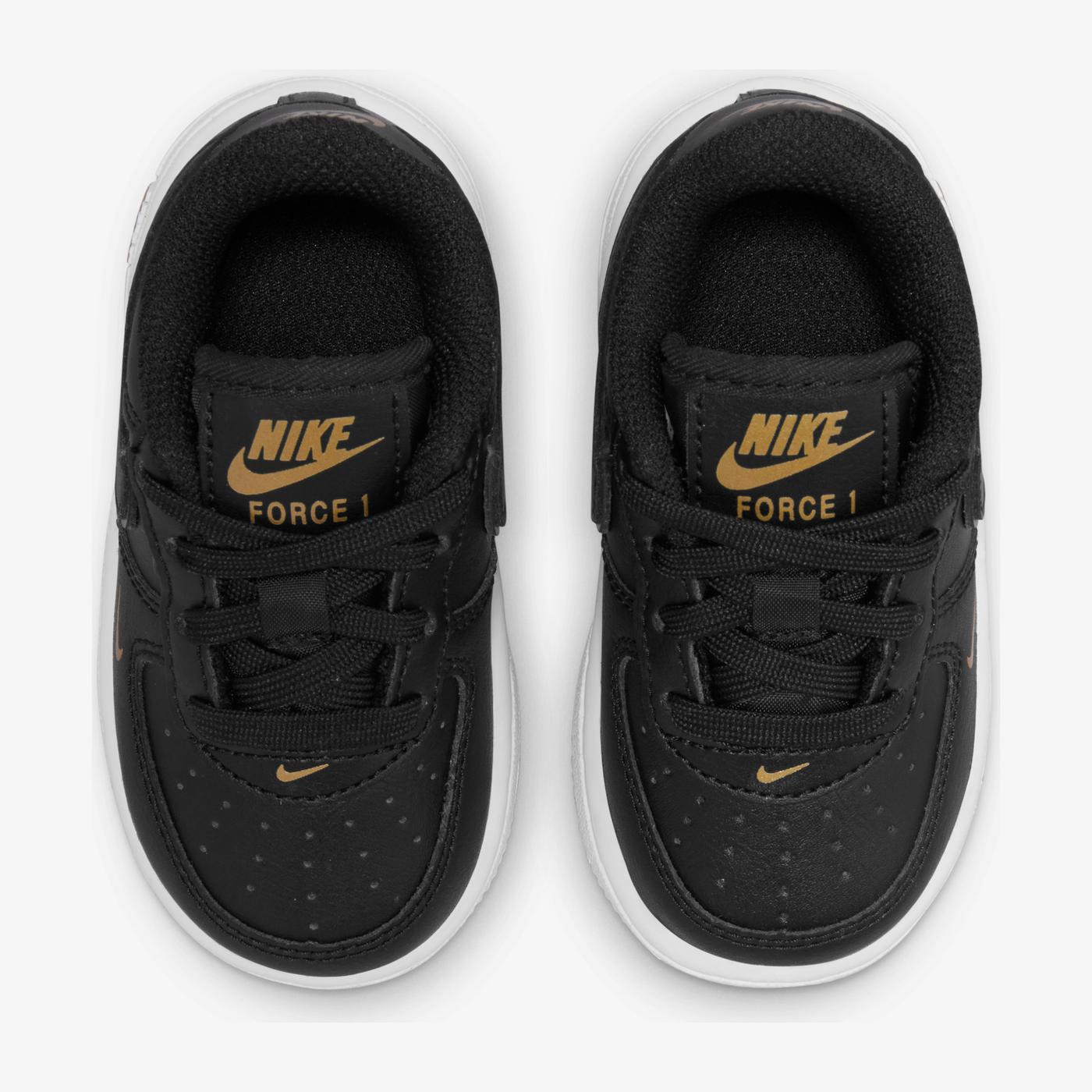 Nike Force 1 LV8 Bebek Siyah Spor Ayakkabı