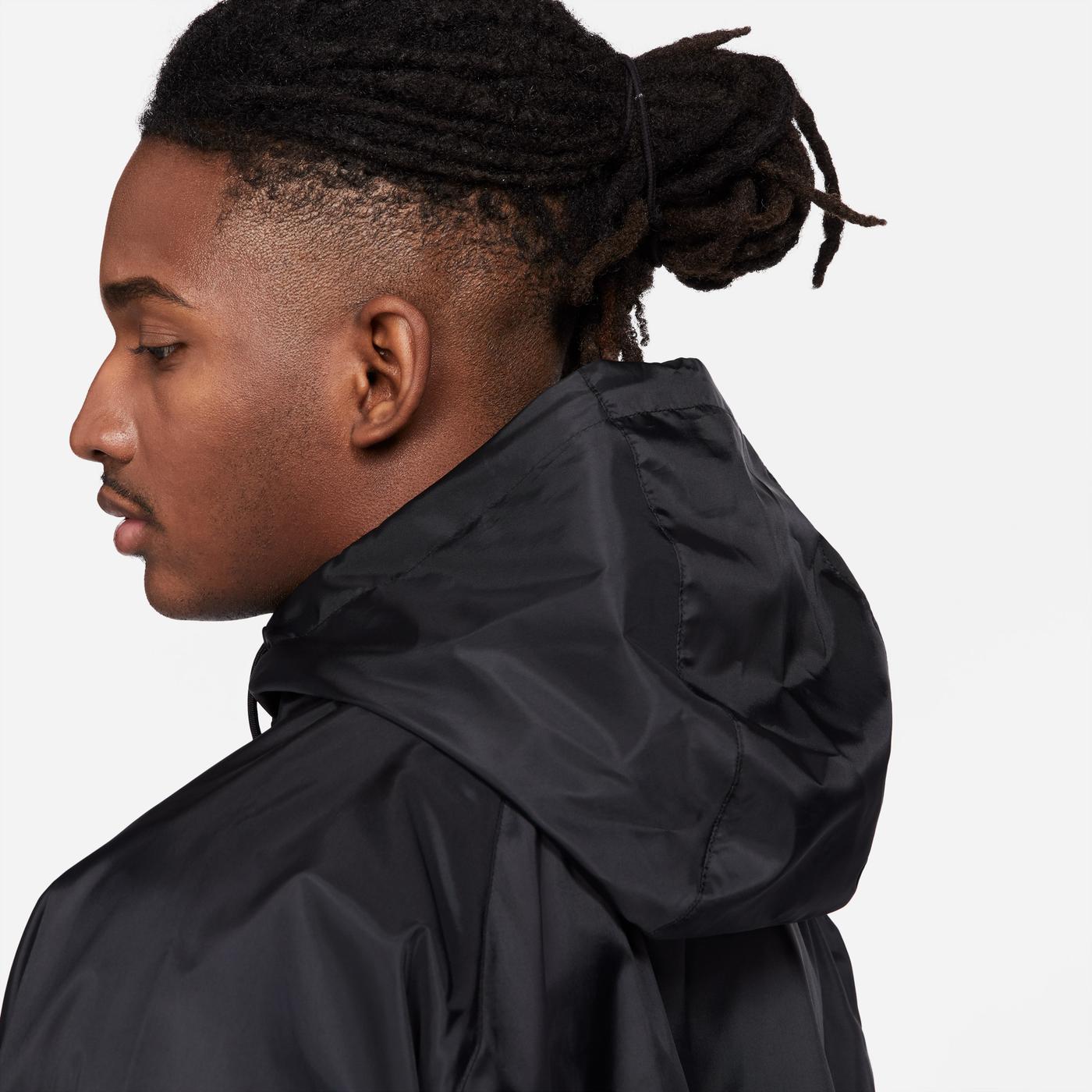 Nike Windrunner Hooded Erkek Siyah Ceket