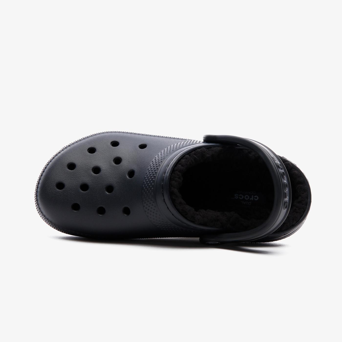 Crocs Classic Lined Clog Unisex Siyah Terlik
