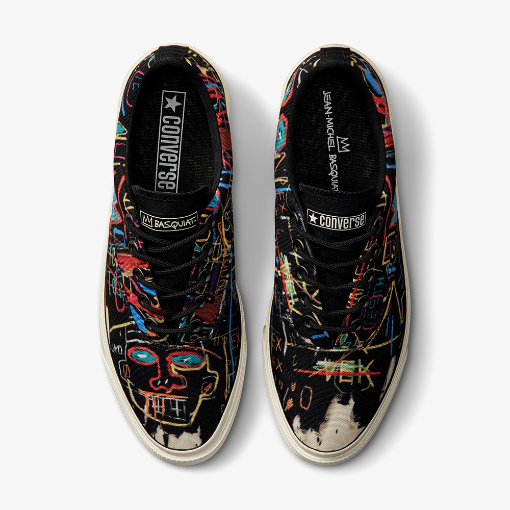 Converse X Basquiat Skid Grip Ox Kadın Siyah Sneaker