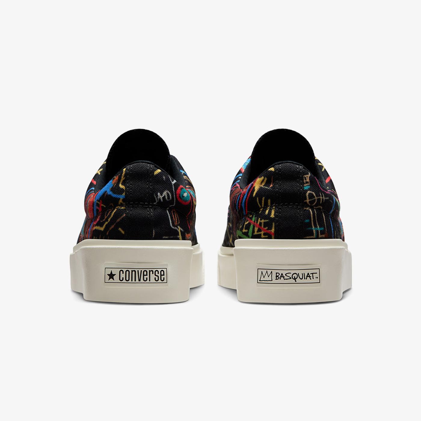 Converse X Basquiat Skid Grip Ox Kadın Siyah Sneaker